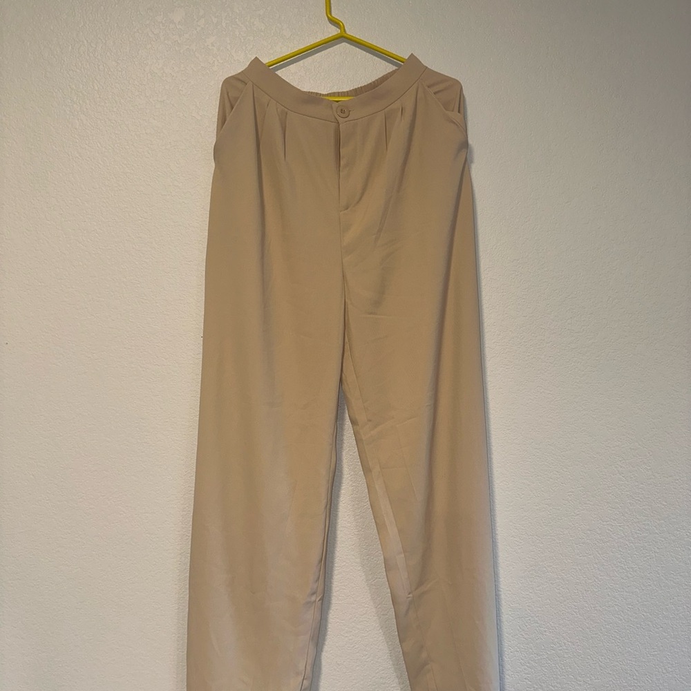 Classic Beige Chinos for Men